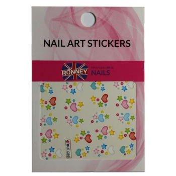 RONNEY - Naklejki wodne na paznokcie NAILART STICKERS RN 119    !